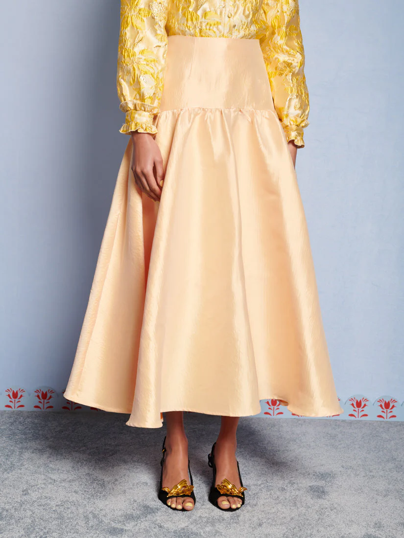 <b>DREAM</b> Alma Gathered Maxi Skirt