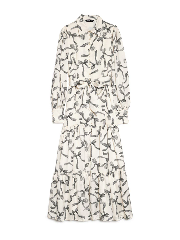 Amara Bow Maxi Dress - Image 7
