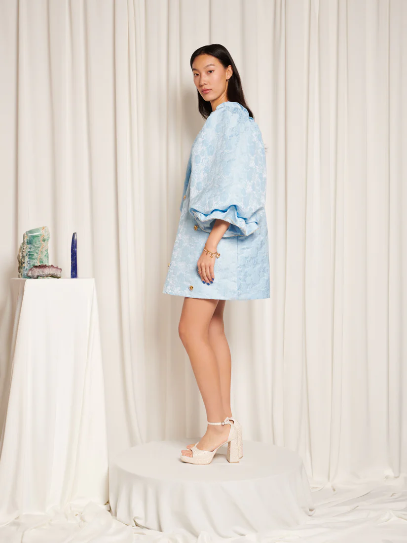 Aquamarine Mini Dress - Image 3