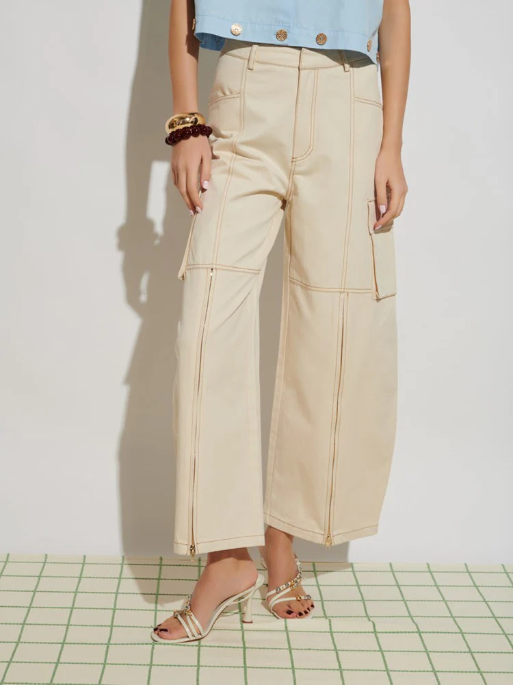 <b>Ghospell</b> Asma Cargo Trousers