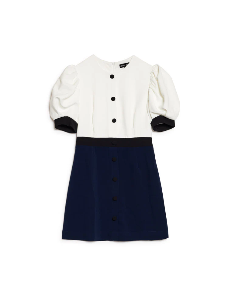 Bastien Colour Block Mini Dress - Image 7