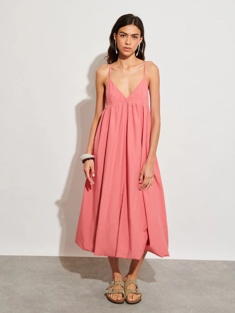 <b>Ghospell</b> Bodhi Midi Bubble Dress