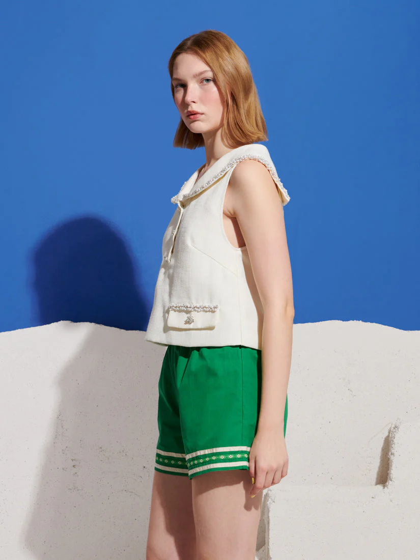 Breeze Tweed Sailor Top - Image 2