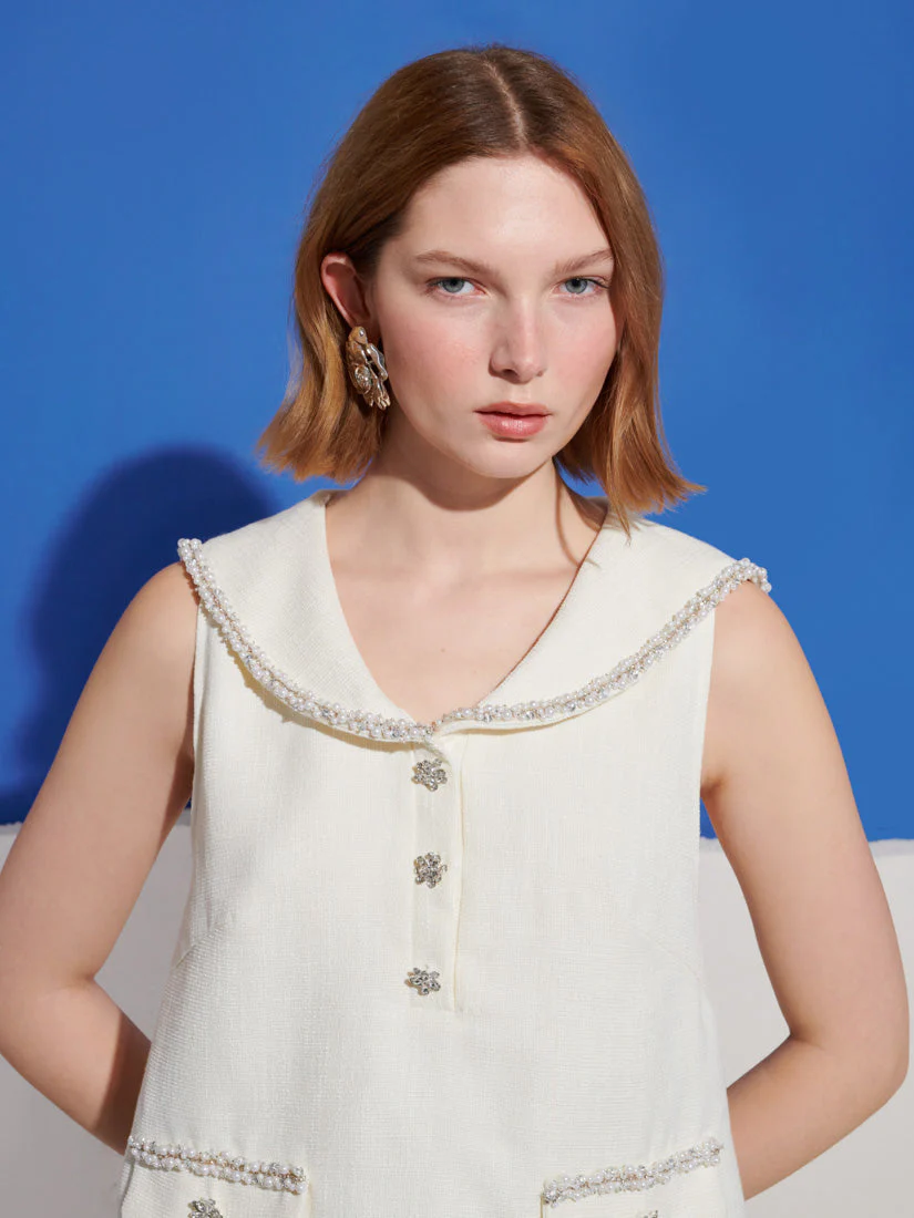 Breeze Tweed Sailor Top - Image 5
