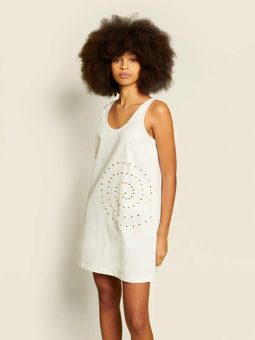 <b> Ghospell </b> Brigid Studded Dress