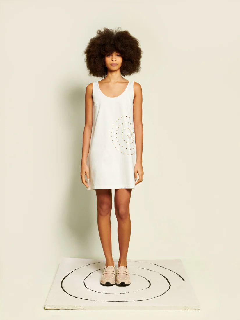 <b> Ghospell </b> Brigid Studded Dress - Image 2