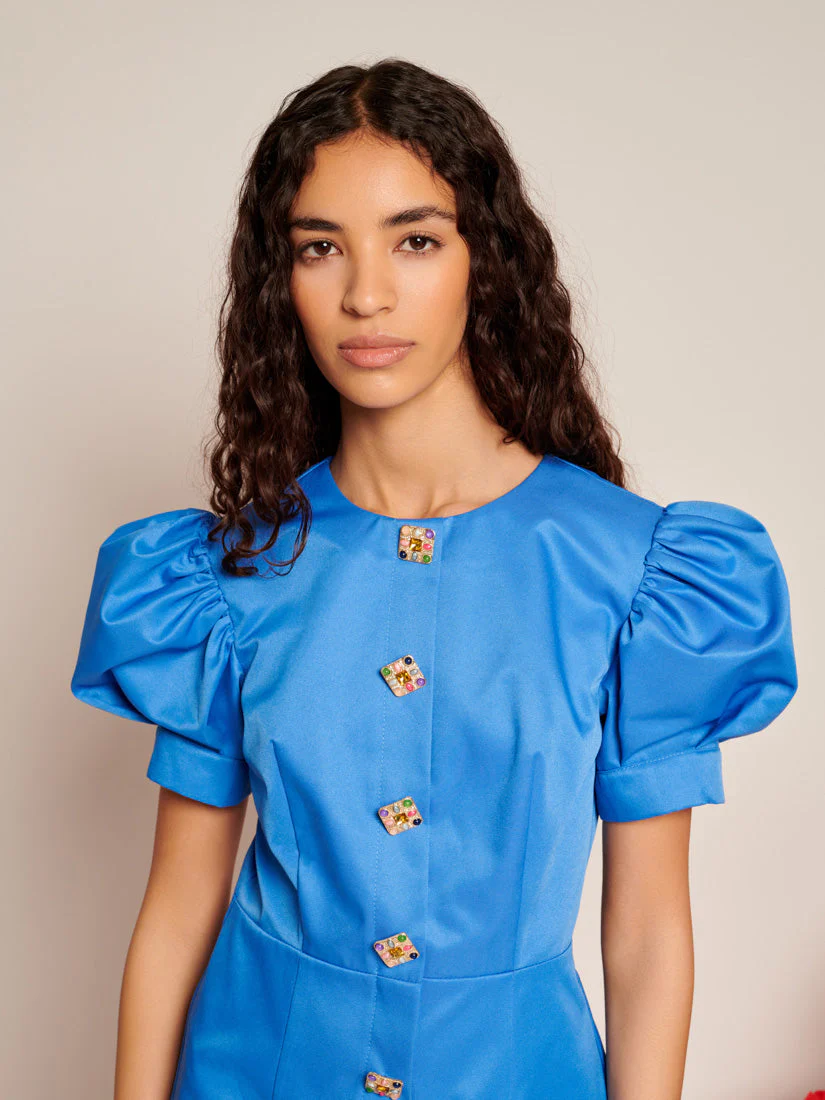 Cosmos Embellished Mini Dress - Image 5