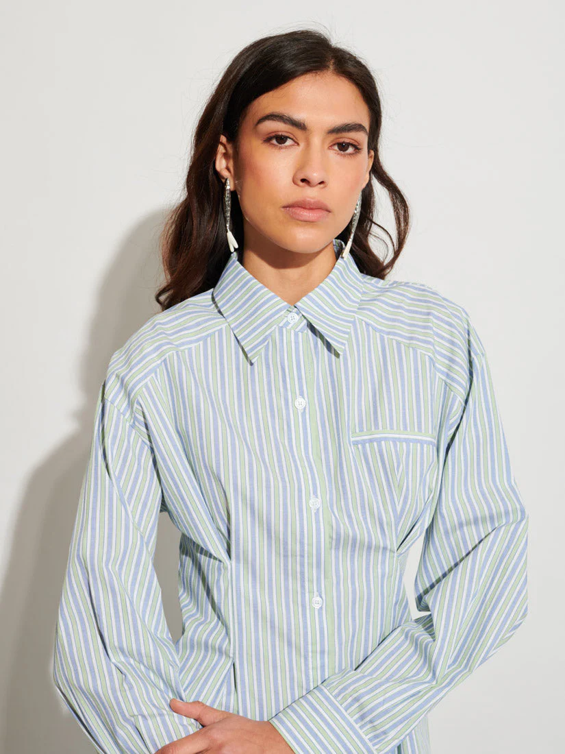 <b>Ghospell</b> Delta Stripe Shirt - Image 5