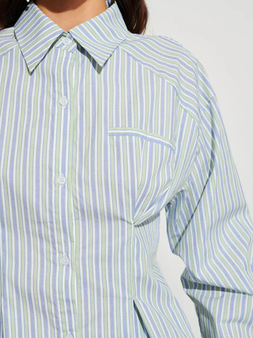 <b>Ghospell</b> Delta Stripe Shirt - Image 6