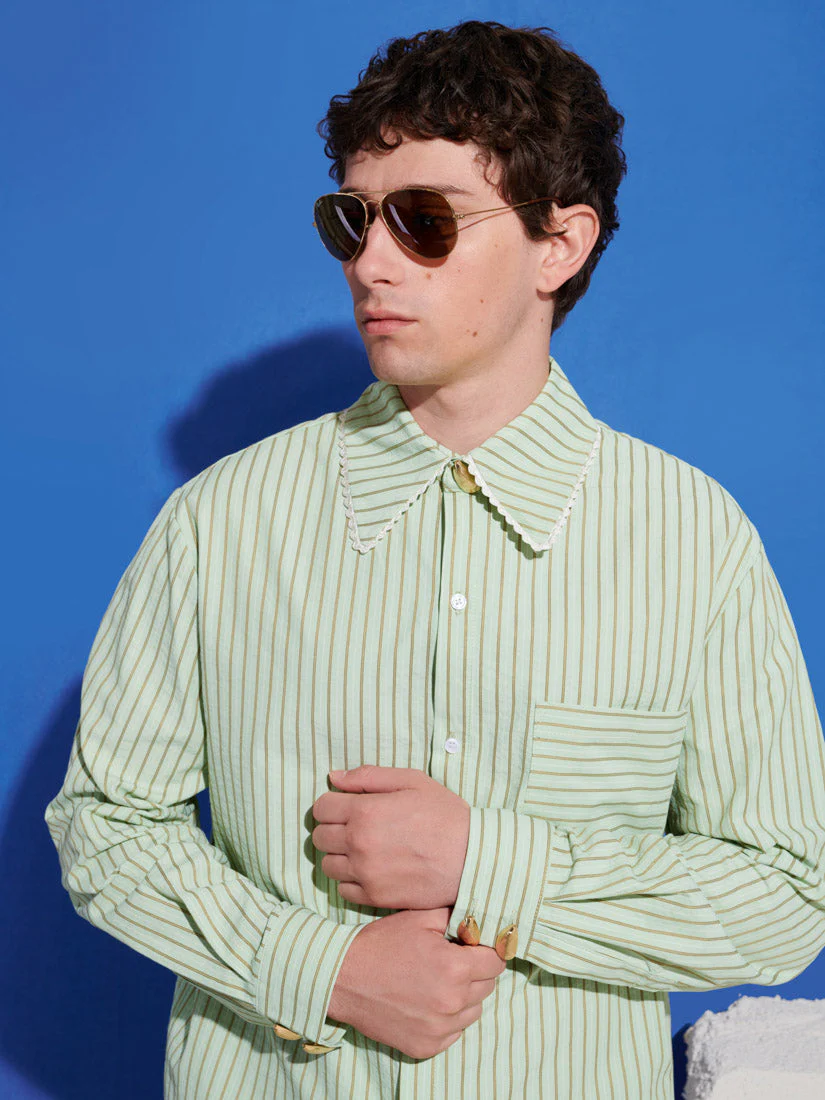 Elias Stripe Shirt - Image 7