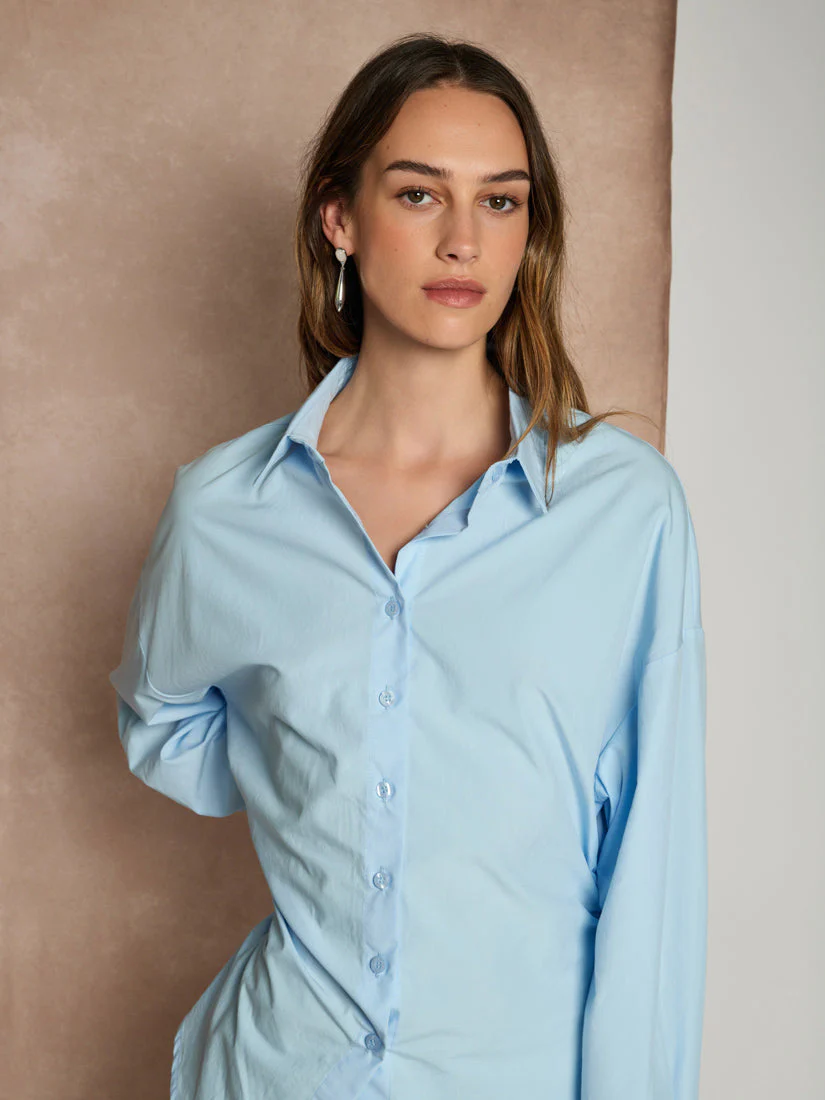 <b> Ghospell </b> Enya Cinched Shirt - Image 5