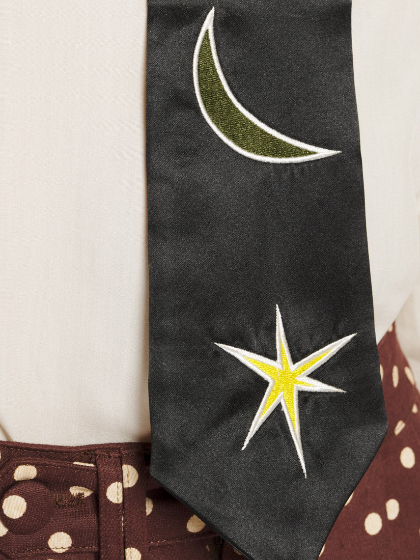 Étienne Embroidery Tie - Image 4