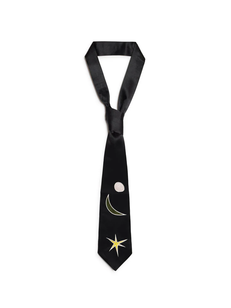 Étienne Embroidery Tie - Image 5
