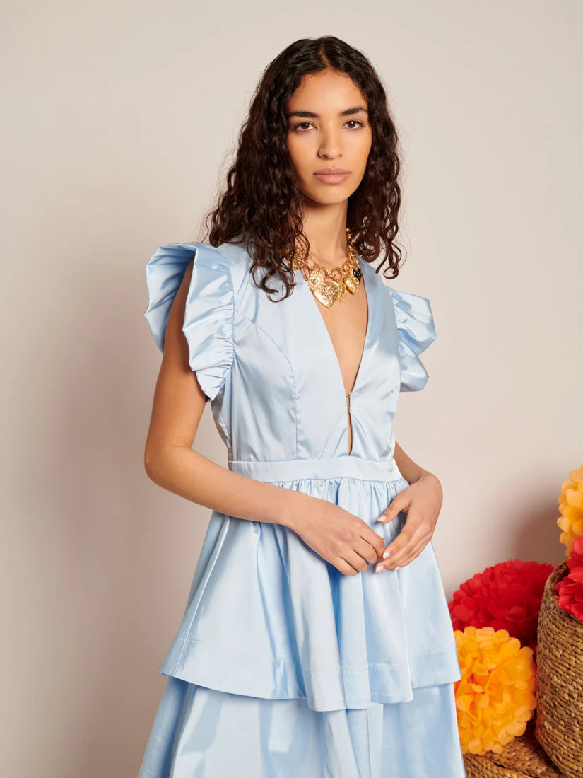 Feria Tiered Midi Dress - Image 5