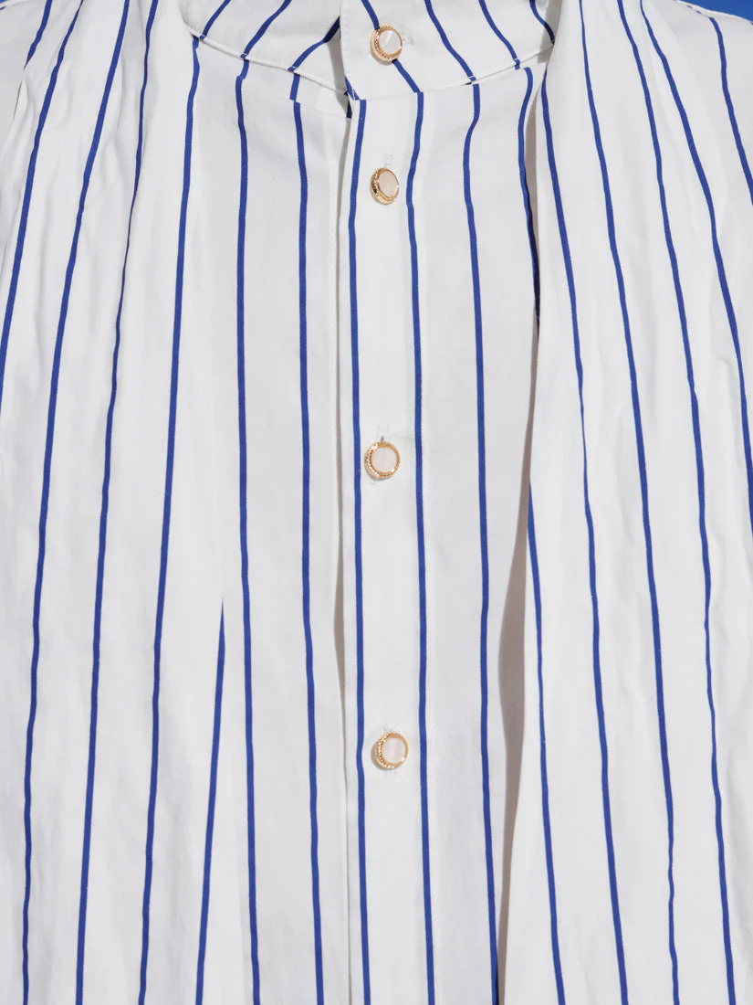 Hydra Stripe Bow Shirt - Image 8