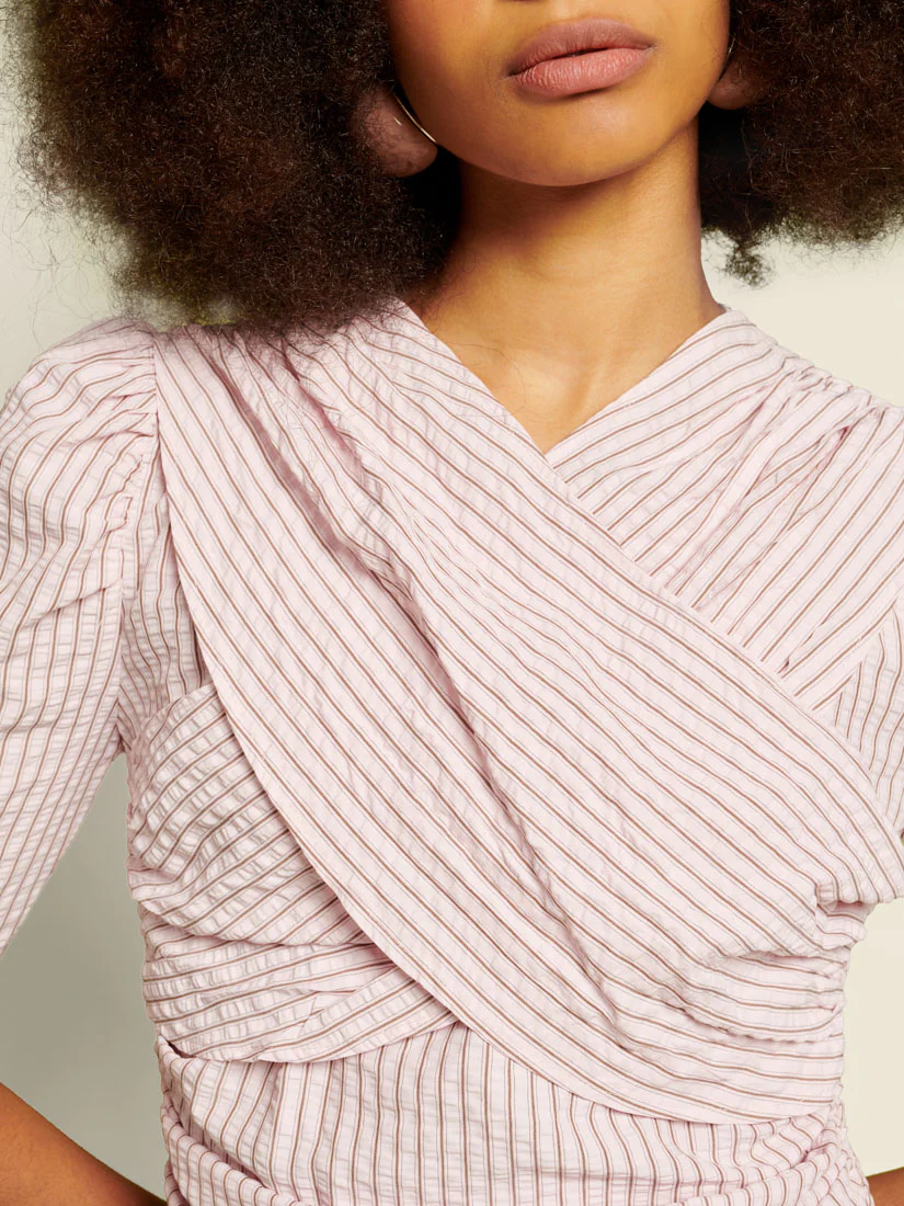 <b> Ghospell </b> Ingie Stripe Top - Image 6