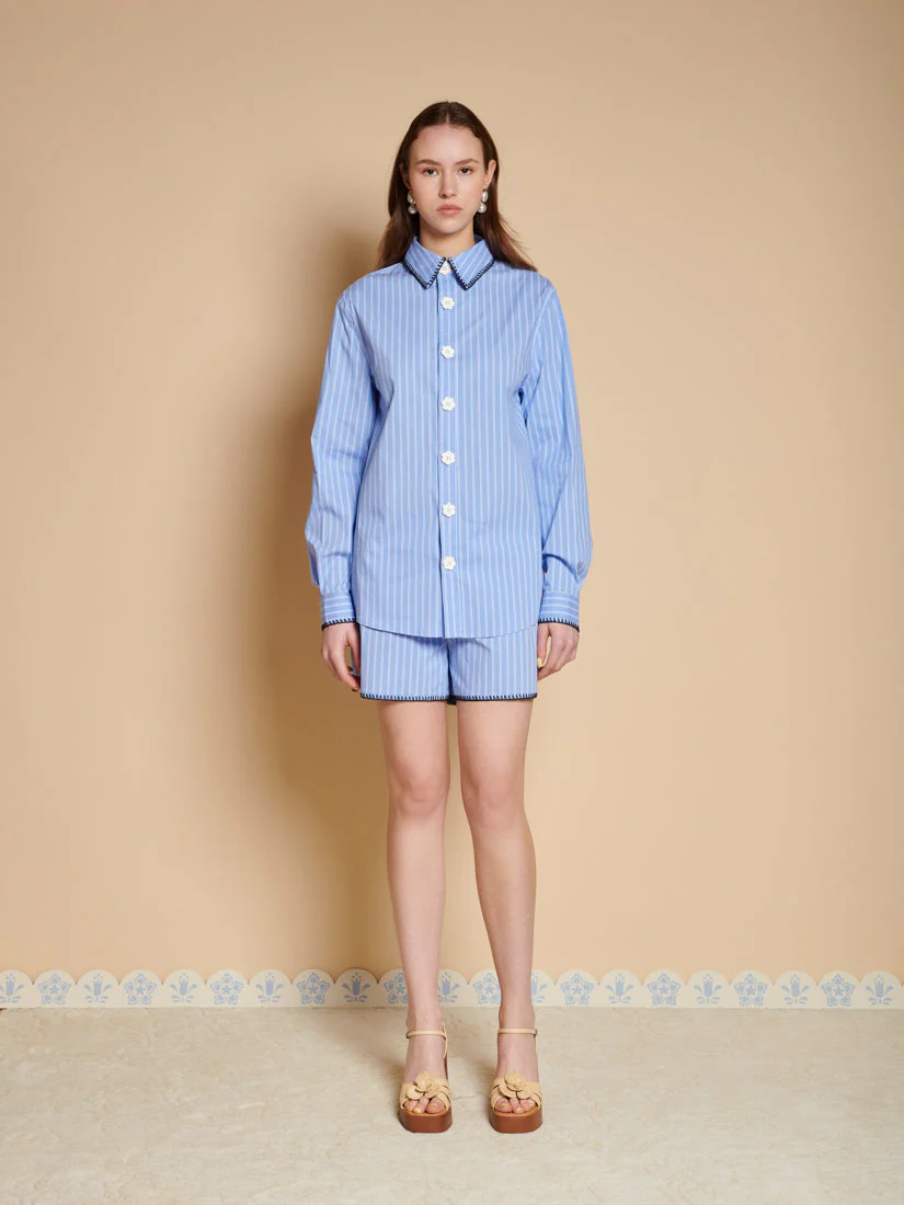 Isak Stripe Shorts - Image 4