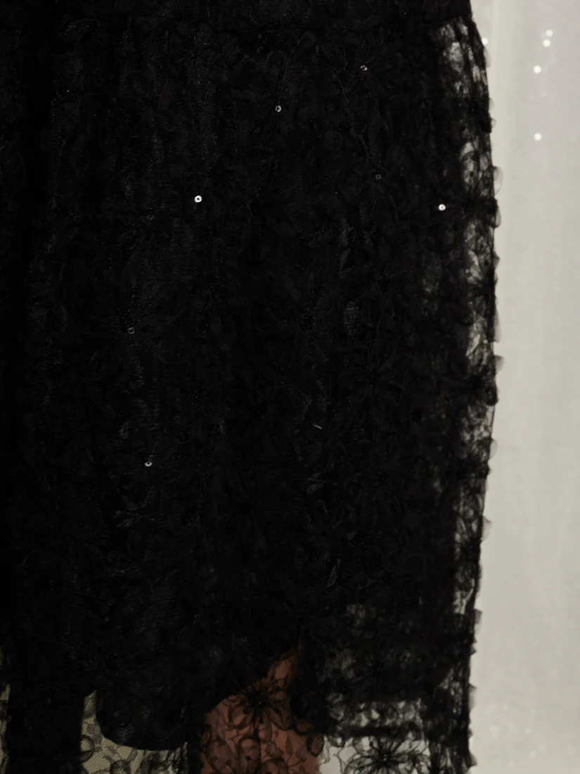 Laced Night Midi Dress - Image 6