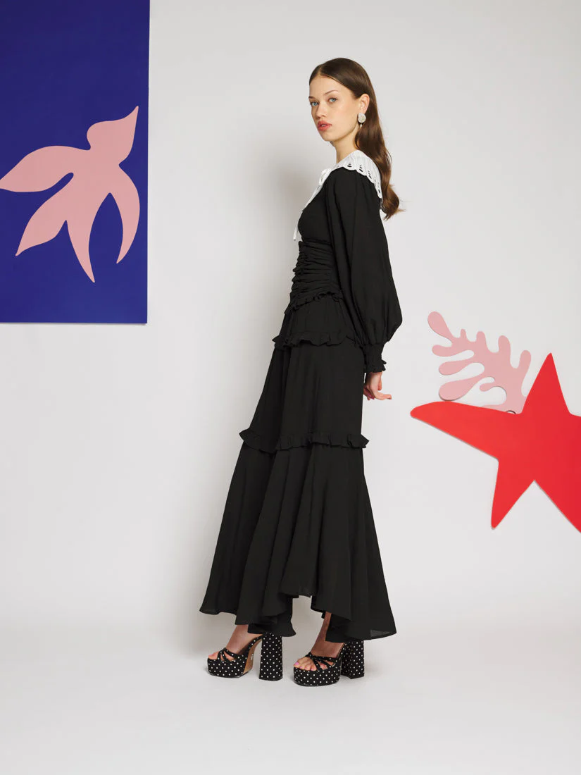 Lumiere Collar Maxi Dress - Image 3