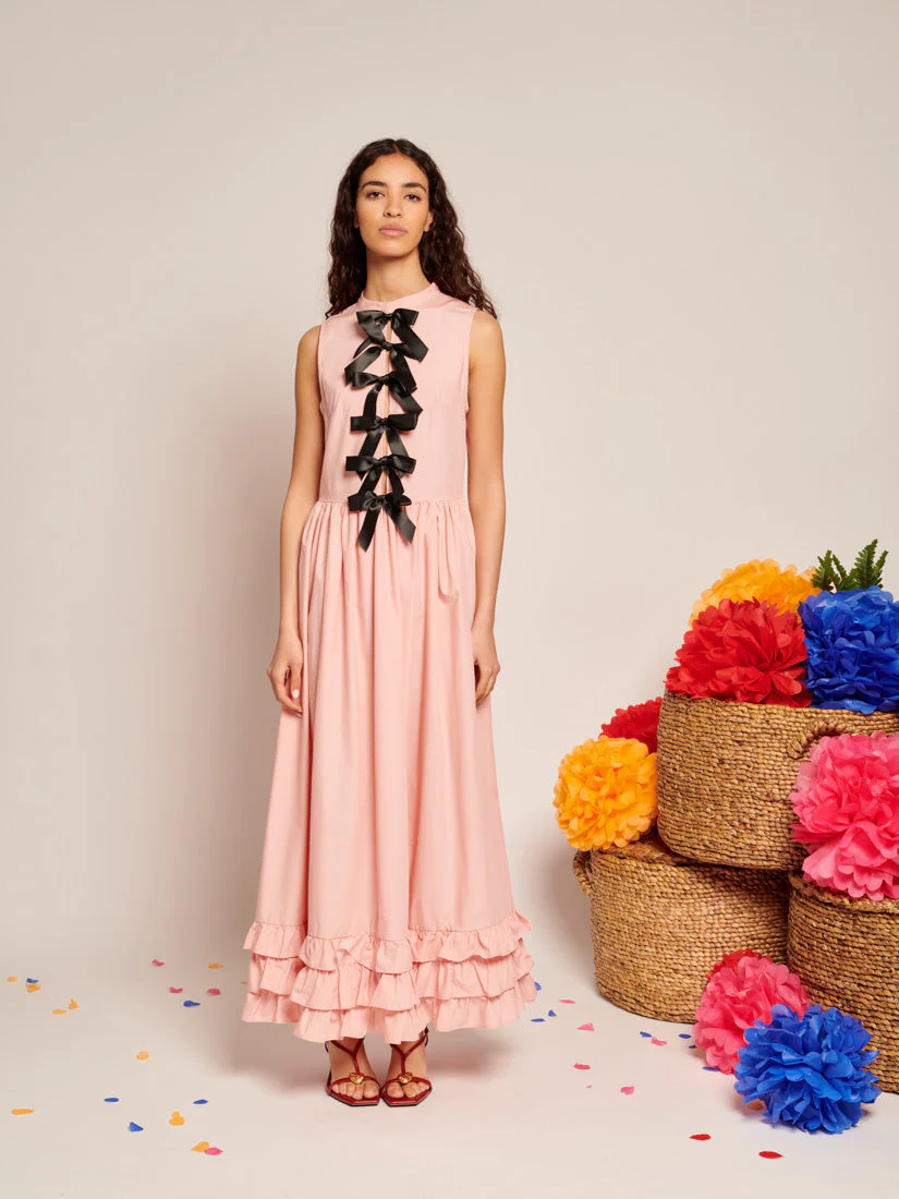 Magnolia Bow Maxi Dress - Image 4