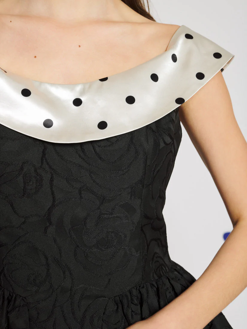 Margaux Jacquard Mini Dress - Image 6