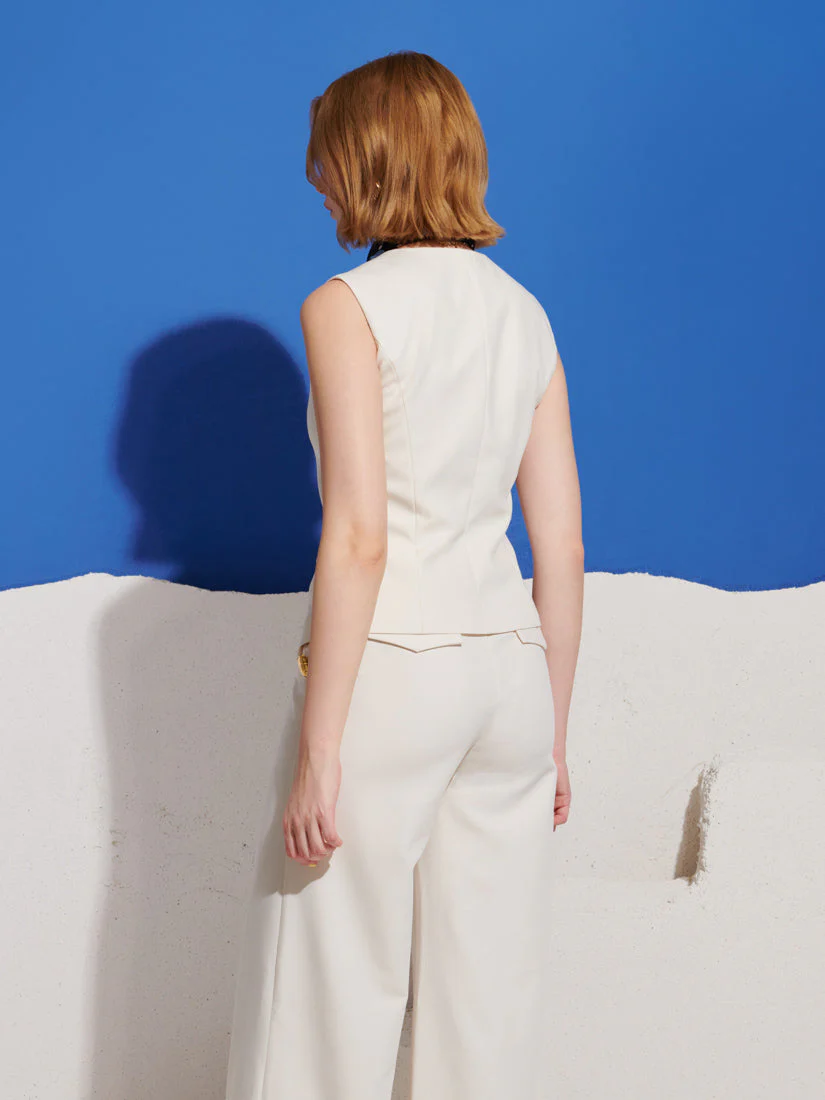 Milos Brooches Vest Top - Image 3