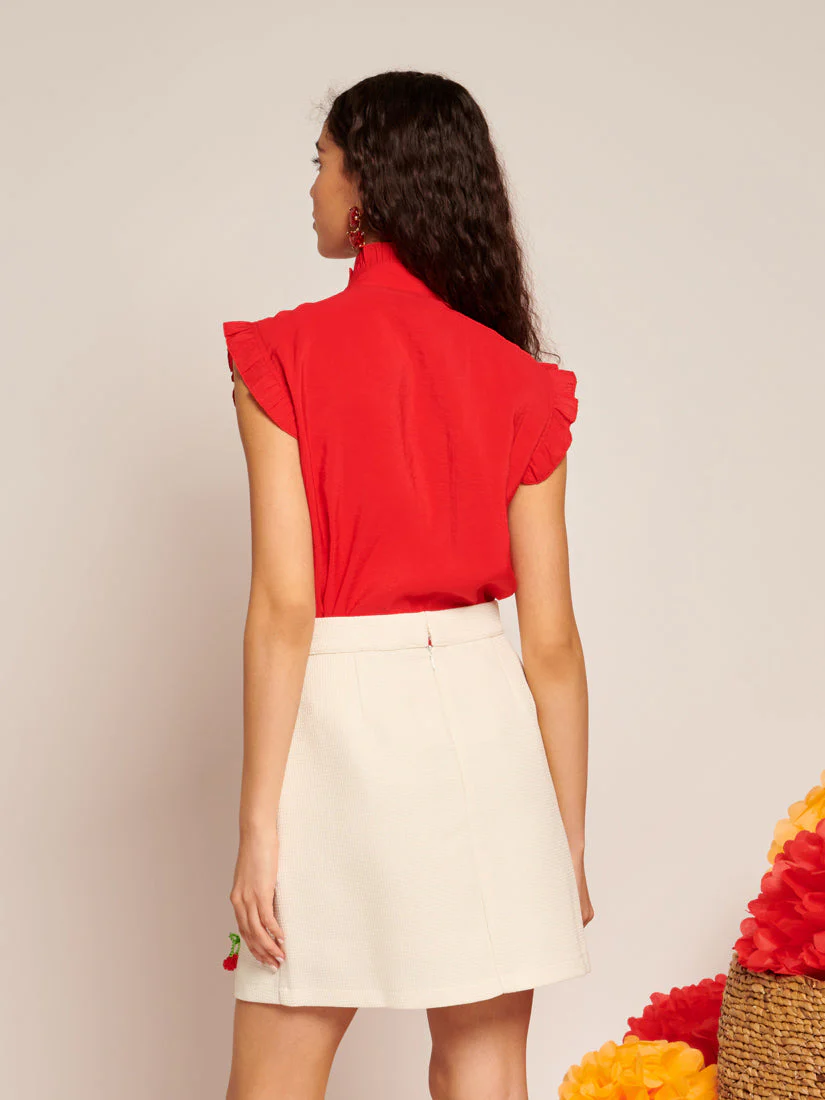 Passion Sleeveless Blouse - Image 3