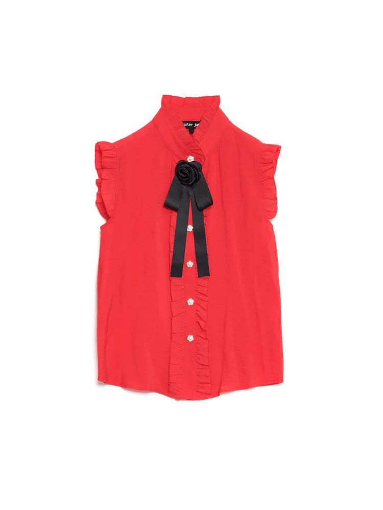 Passion Sleeveless Blouse - Image 7