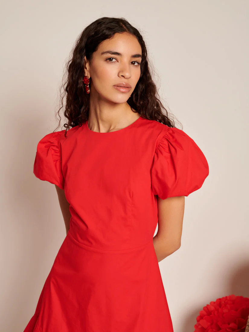 Pepper Ruffle Mini Dress - Image 5