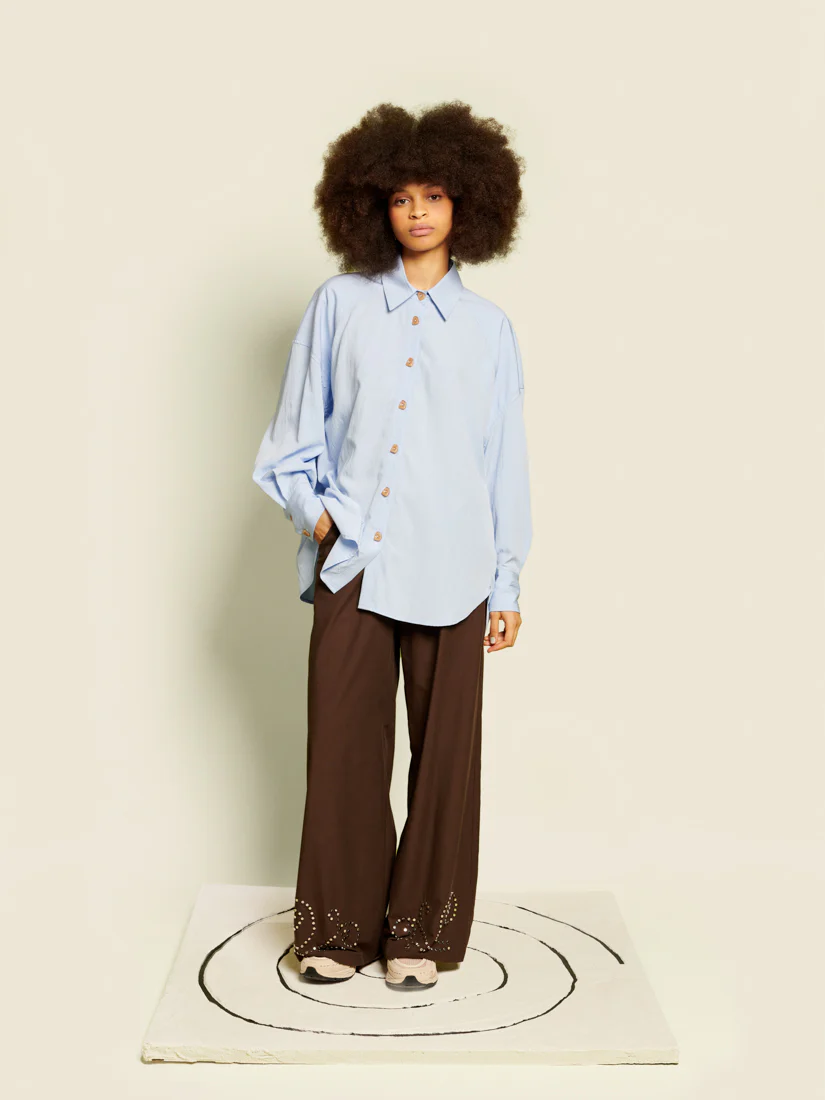 <b> Ghospell </b> Rina Studded Trousers - Image 2