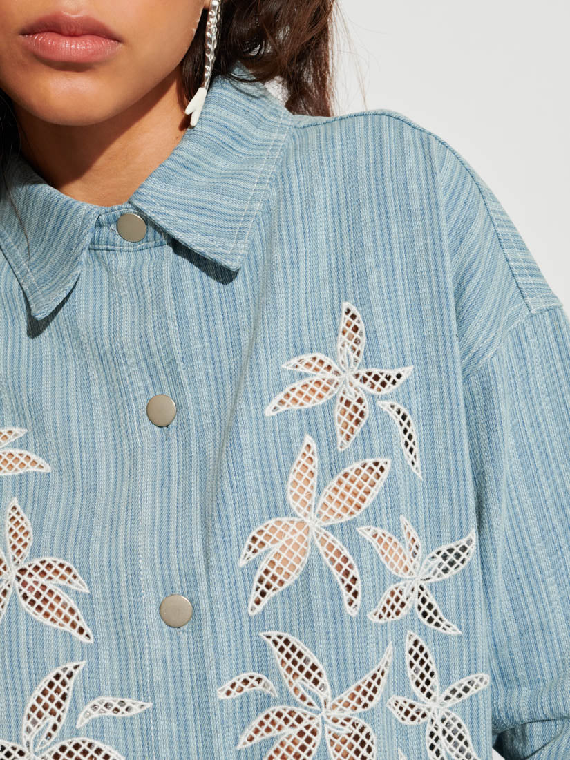 <b>Ghospell</b> Rox Denim Shirt - Image 6