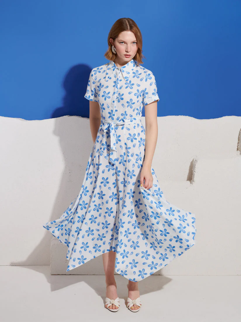 Siro Print Maxi Dress