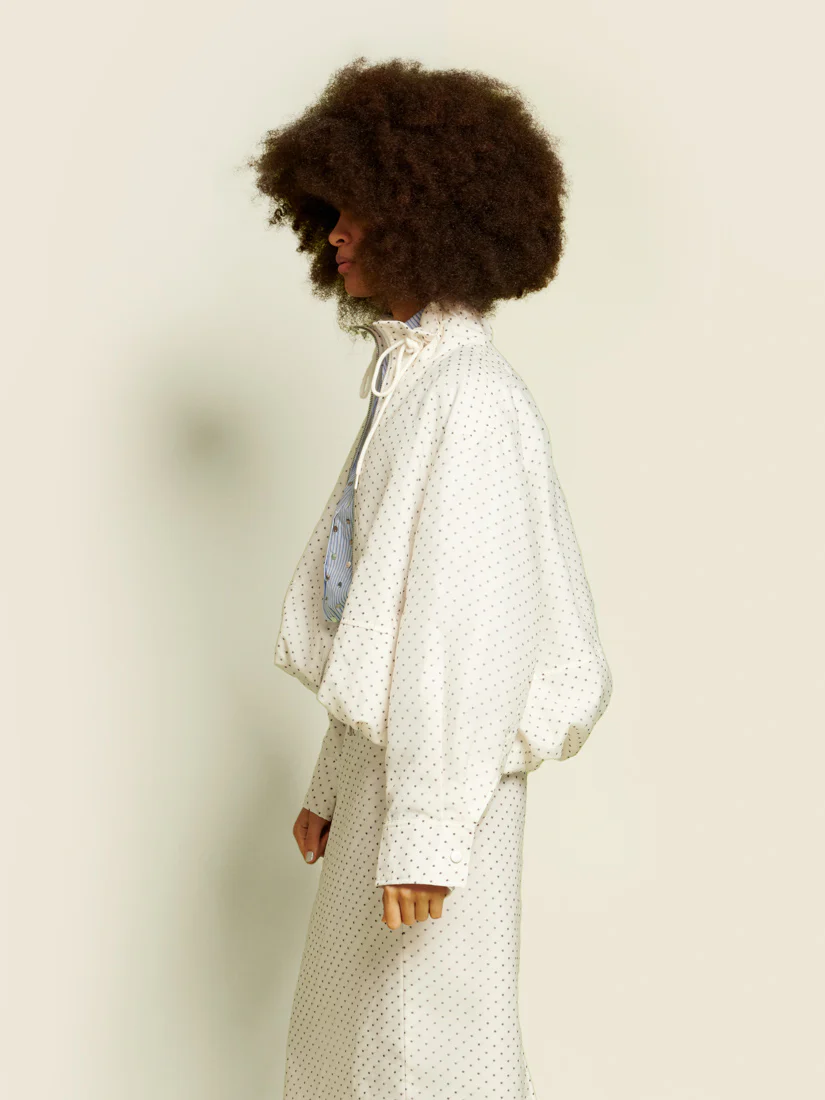 <b> Ghospell </b> Spira Polka Dot Jacket - Image 3