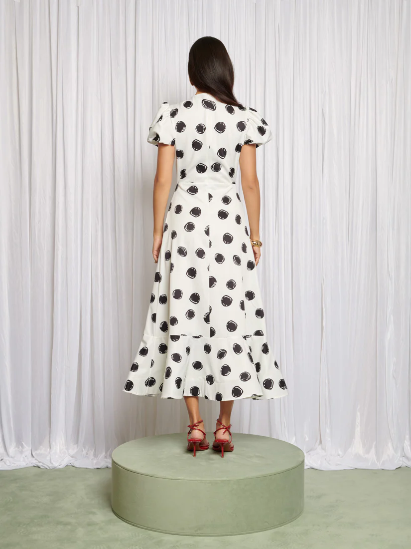 Spot Palette Midi Dress - Image 4