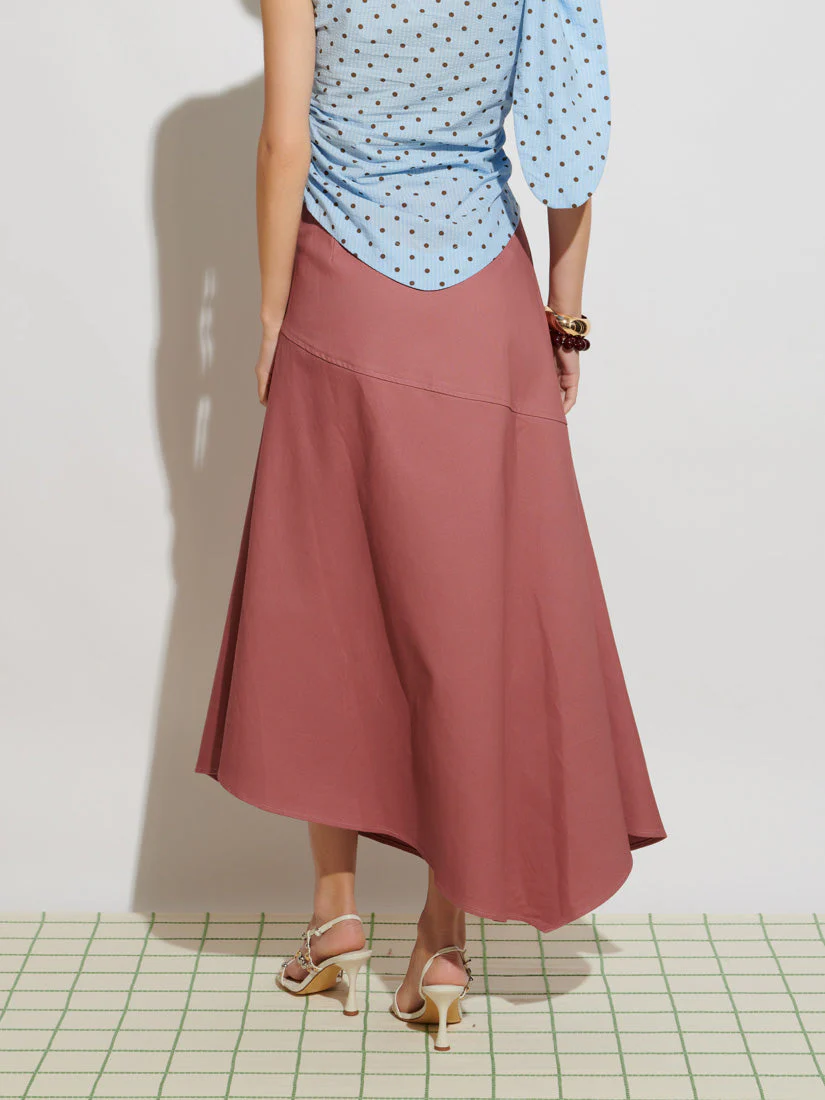 <b>Ghospell</b> Stéphanie Midi Skirt - Image 4