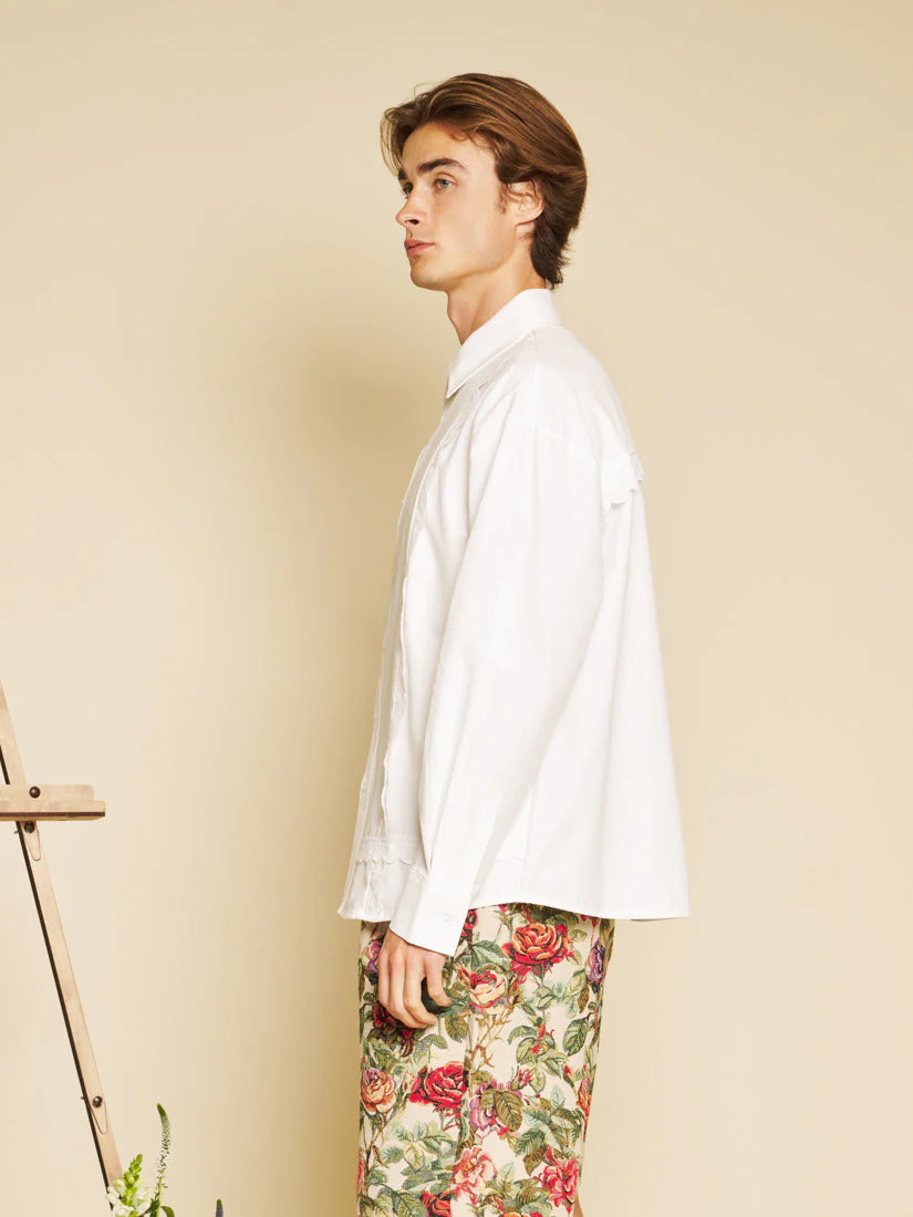 Verdure Trimmed Shirt - Image 5