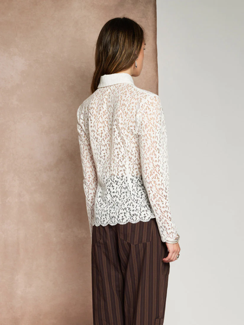 <b> Ghospell </b> Vida Lace Shirt - Image 4