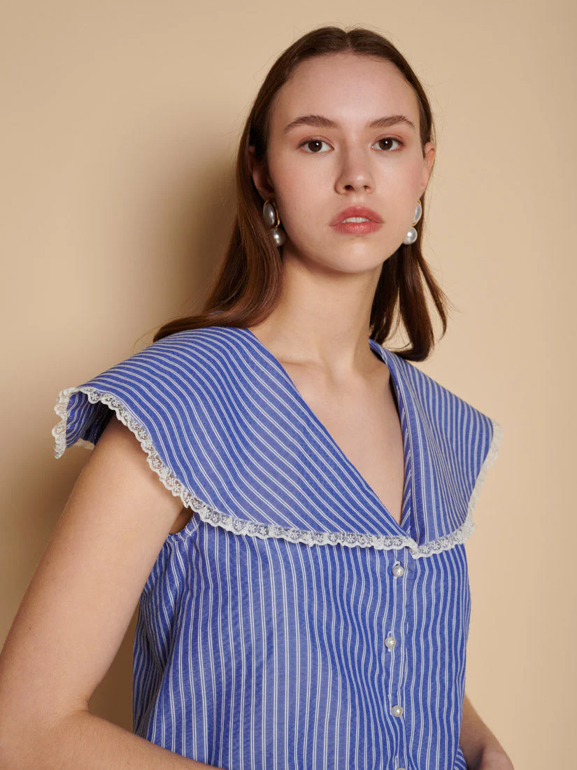 Vine Stripe Top - Image 5